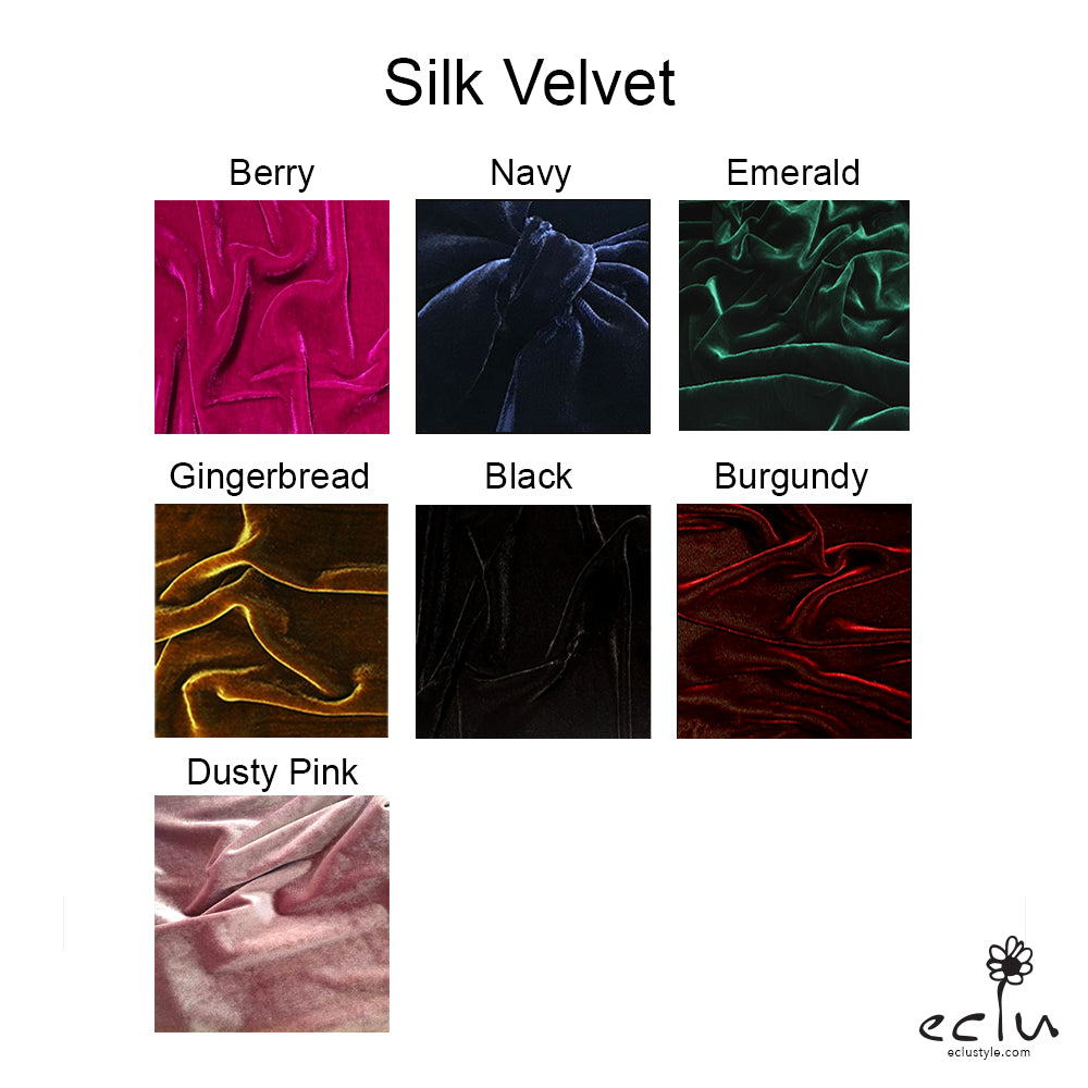 Velvet Clutch Bag